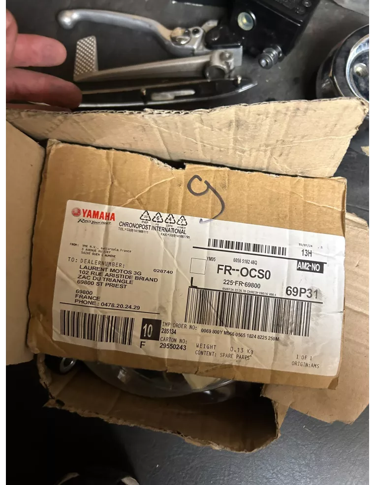 Joue mobile de variateur origine YAMAHA TMAX 530 2017 - 2019 – BC3-E7620-00