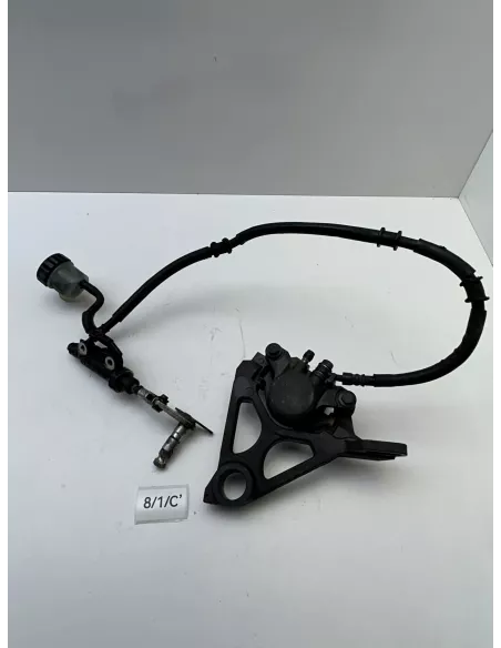 Etrier de frein arrière complet (avec platine) et maître cylindre (avec bocal) YAMAHA TDM 900 2002 - 2013 – 5PS-2580W-10 / 5PS-2