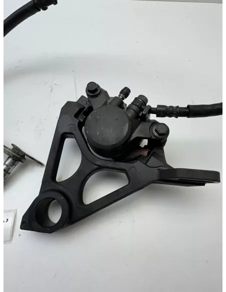 Etrier de frein arrière complet (avec platine) et maître cylindre (avec bocal) YAMAHA TDM 900 2002 - 2013 – 5PS-2580W-10 / 5PS-2
