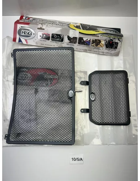 Grille de radiateur de refroidissement et d'huile R&G YAMAHA R1 2015 - 2024 – RAD0253BK / OCG0023BK