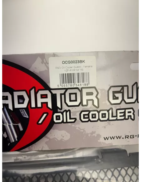 Grille de radiateur de refroidissement et d'huile R&G YAMAHA R1 2015 - 2024 – RAD0253BK / OCG0023BK