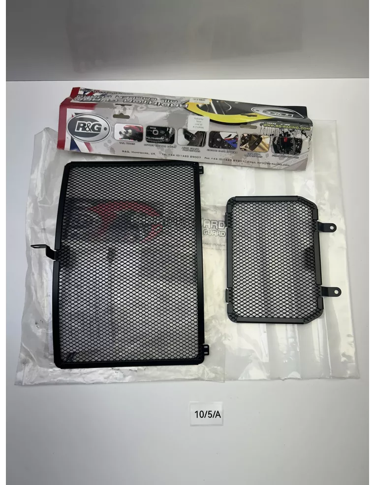 Grille de radiateur de refroidissement et d'huile R&G YAMAHA R1 2015 - 2024 – RAD0253BK / OCG0023BK