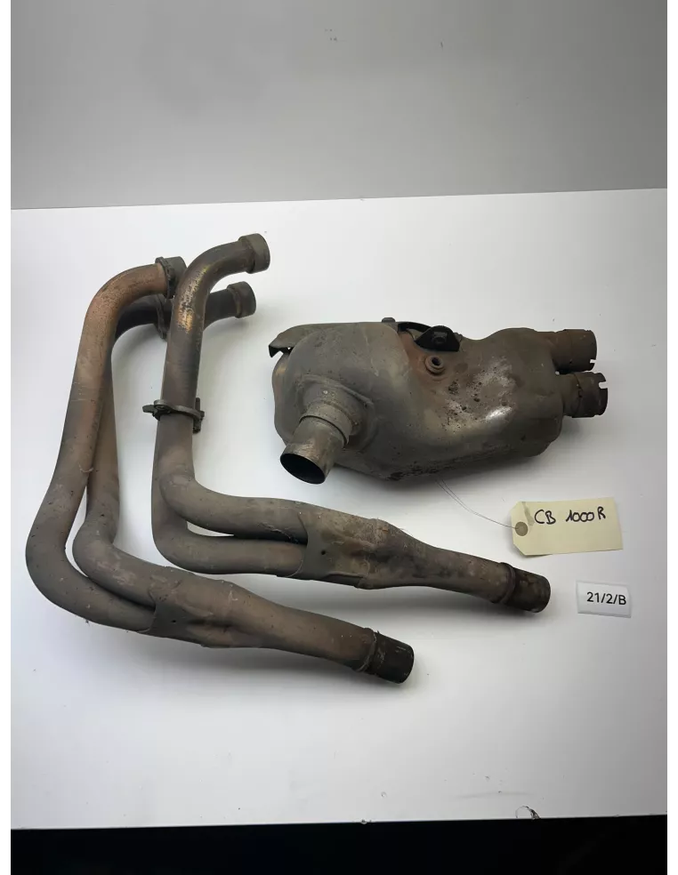 Ligne d'échappement avec catalyseur origine HONDA CB 1000 R 2008 - 2016 – 18150-MFN-D00 / 18320-MFN-D00